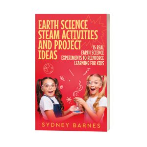 A book cover with two girls holding something.